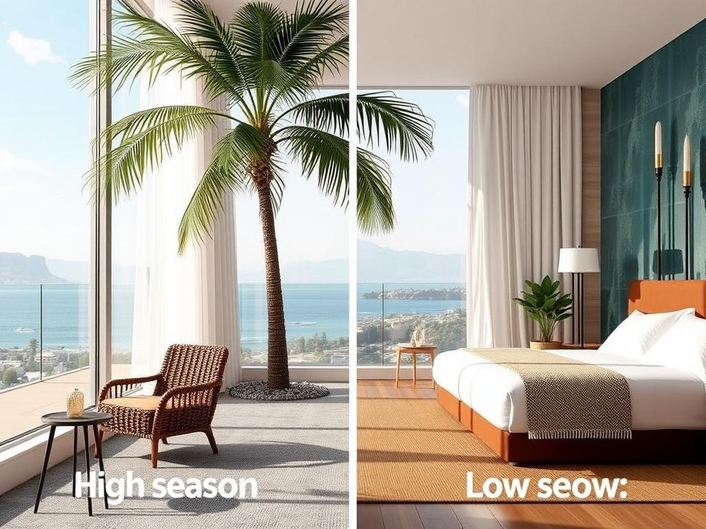 Tarifas hoteleras: temporada alta vs. temporada baja. Casos prácticos y ejemplos personales Tarifas hoteleras: temporada alta vs. temporada baja. Casos prácticos y ejemplos personales