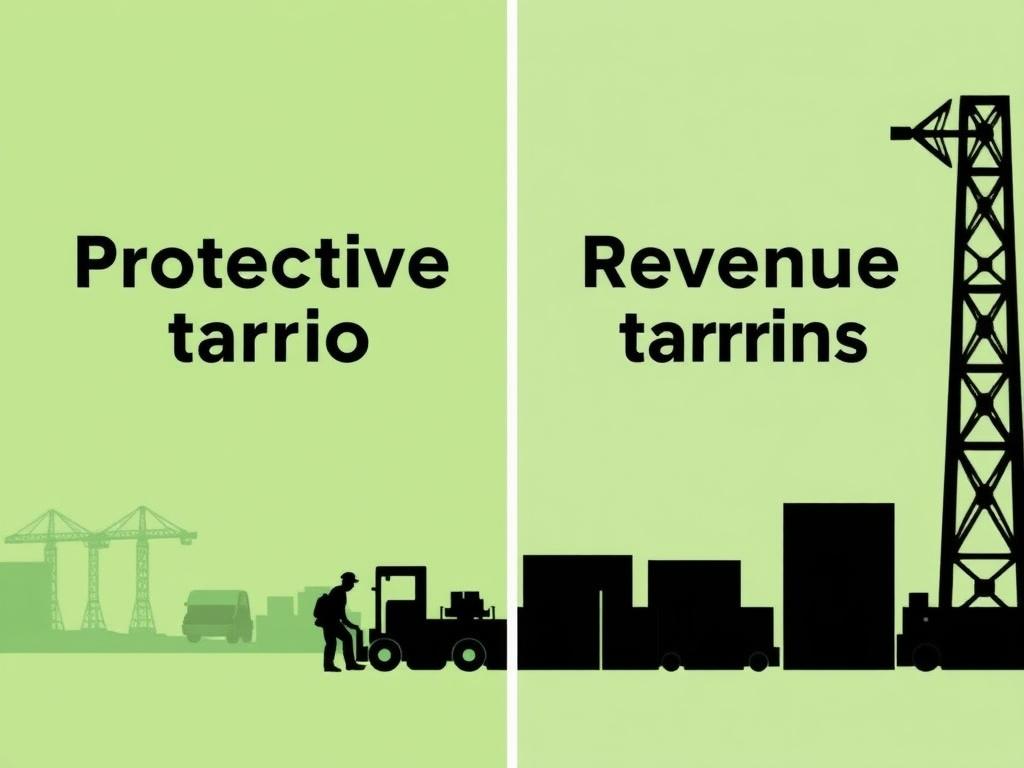     Protective tariffs vs. revenue tariffs: Two完全不同 goals. Political economy: why tariffs look different from the outside