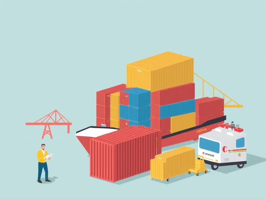     How a tariff works at the port of entry. The role of customs brokers and freight forwarders