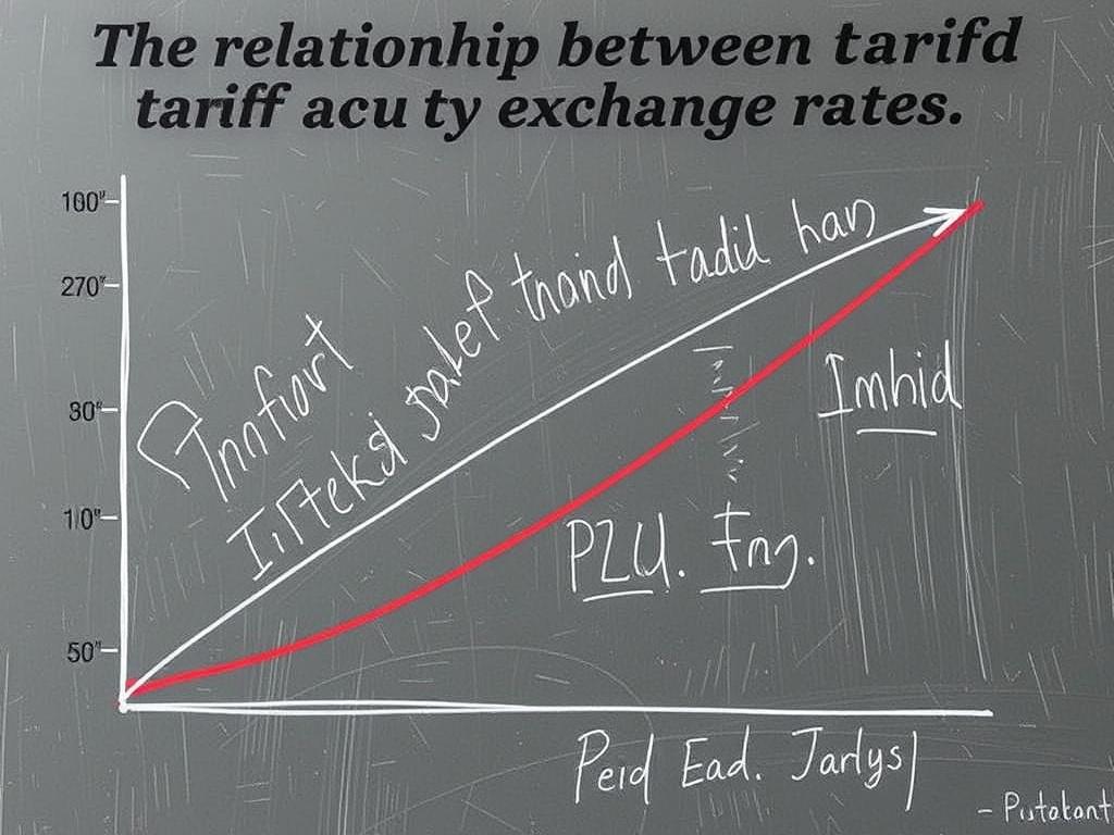     The relationship between tariffs and currency exchange rates. Putting it all together: a step-by-step thought experiment