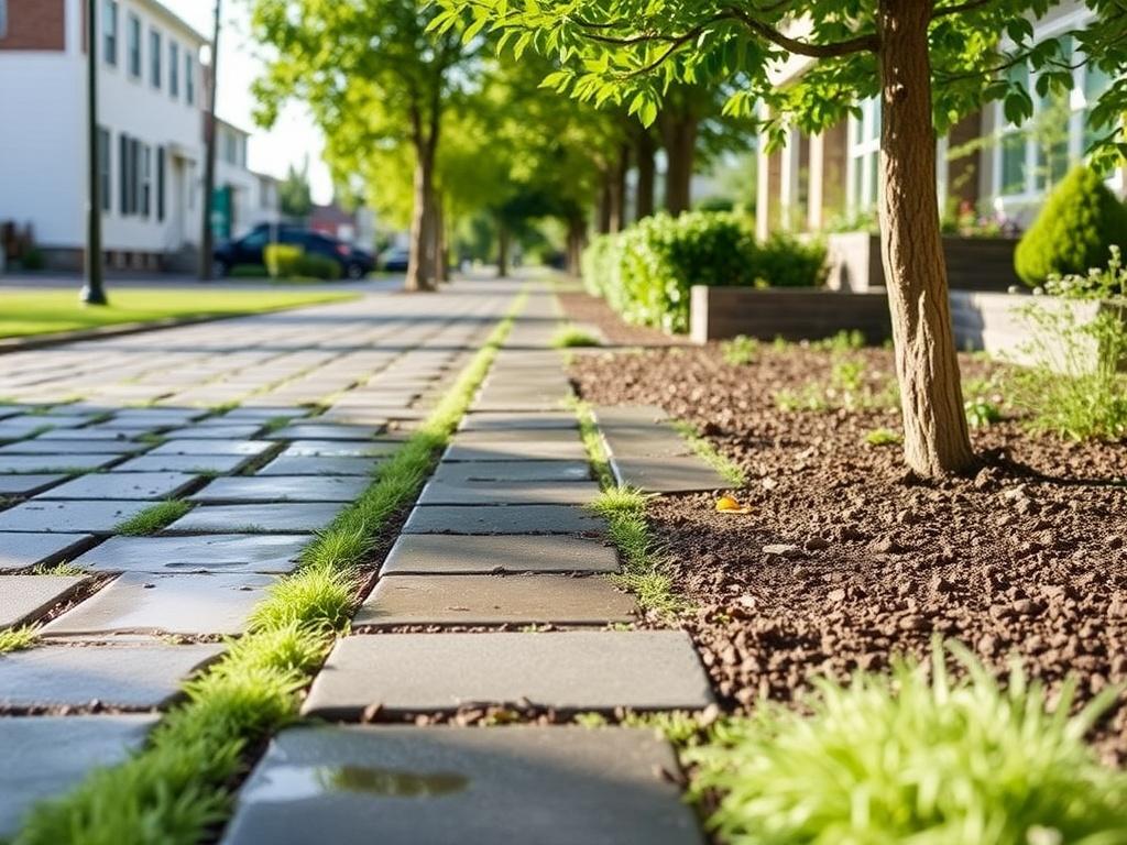 Regenwassergebühren senken durch Entsiegelung. Gestaltungsmöglichkeiten: Ökologie trifft Komfort