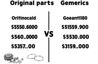 Entre precios y piezas: cómo decidir entre recambios originales y alternativas genéricas Entre precios y piezas: cómo decidir entre recambios originales y alternativas genéricas