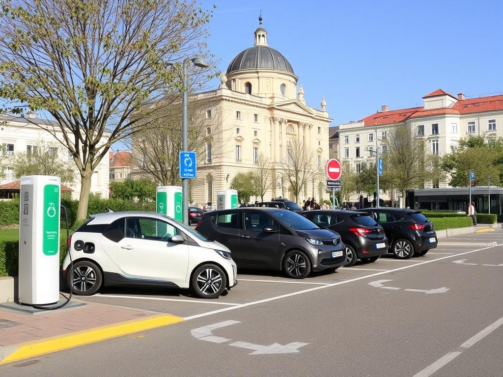 Tarifas de vehículo eléctrico en puntos de carga. Recarga en destinos: turismo y ciudad