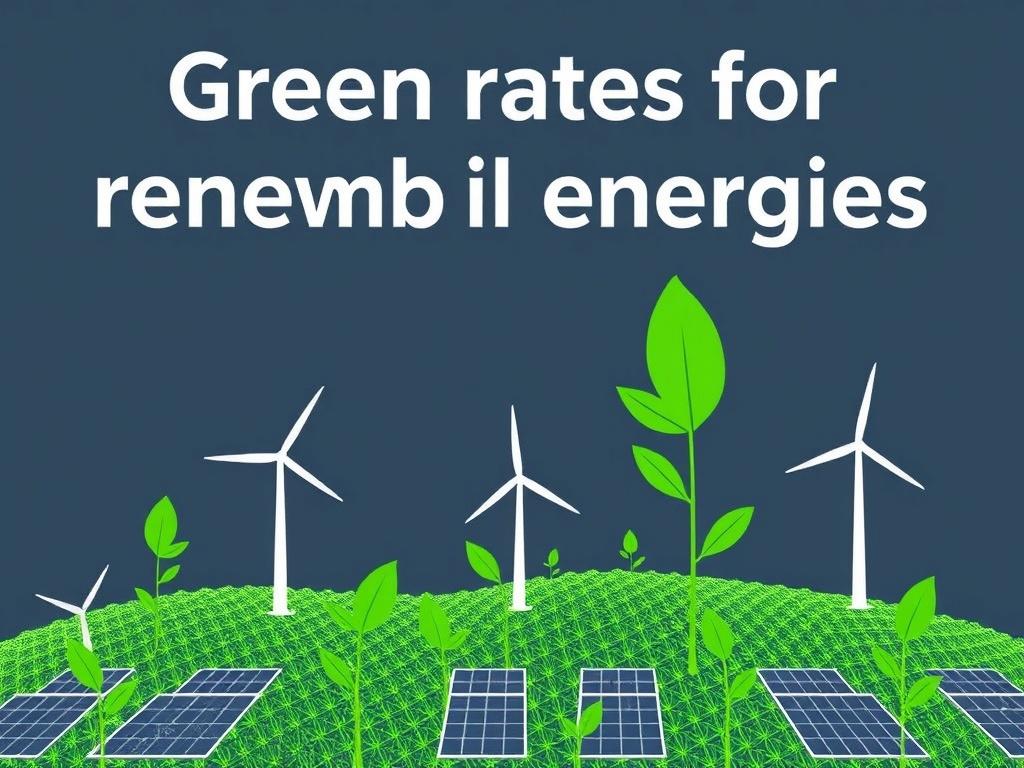 Tarifas verdes para energías renovables. Financiación e inversión