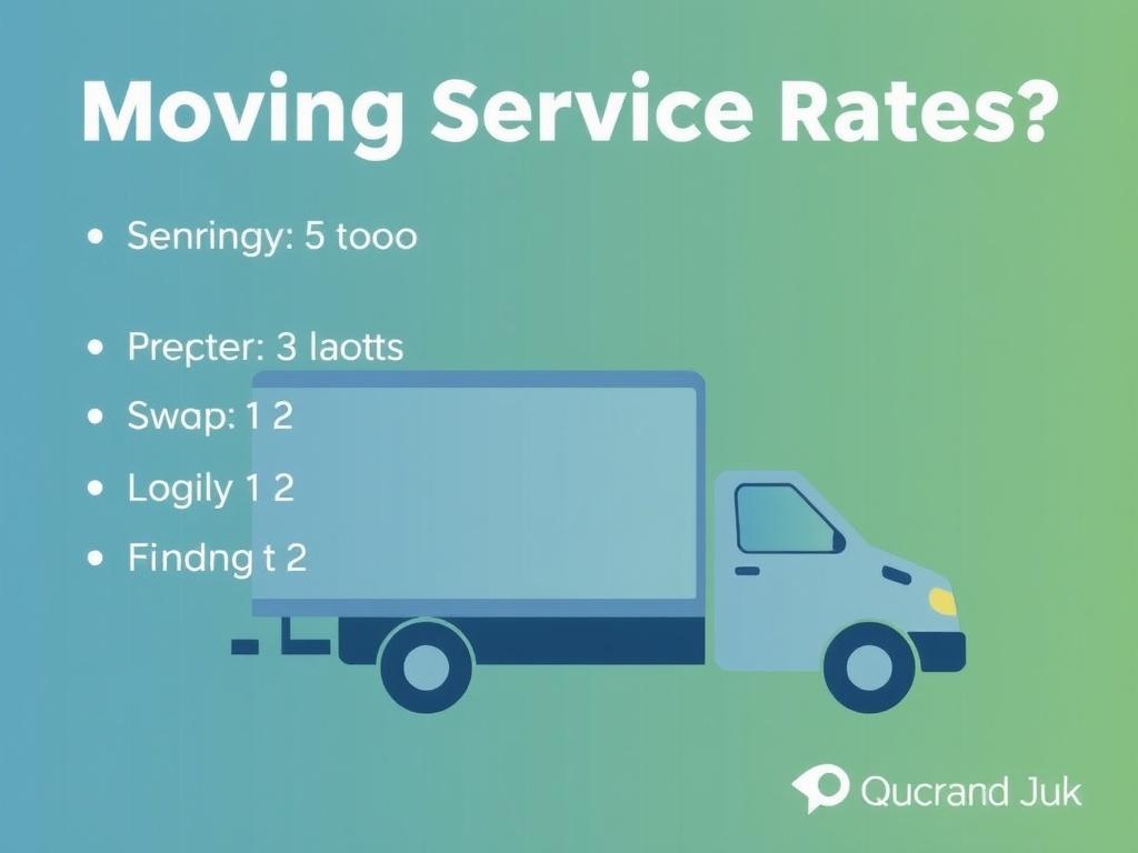 Tarifas de servicios de mudanza. Cómo calcular una estimación básica por tu cuenta