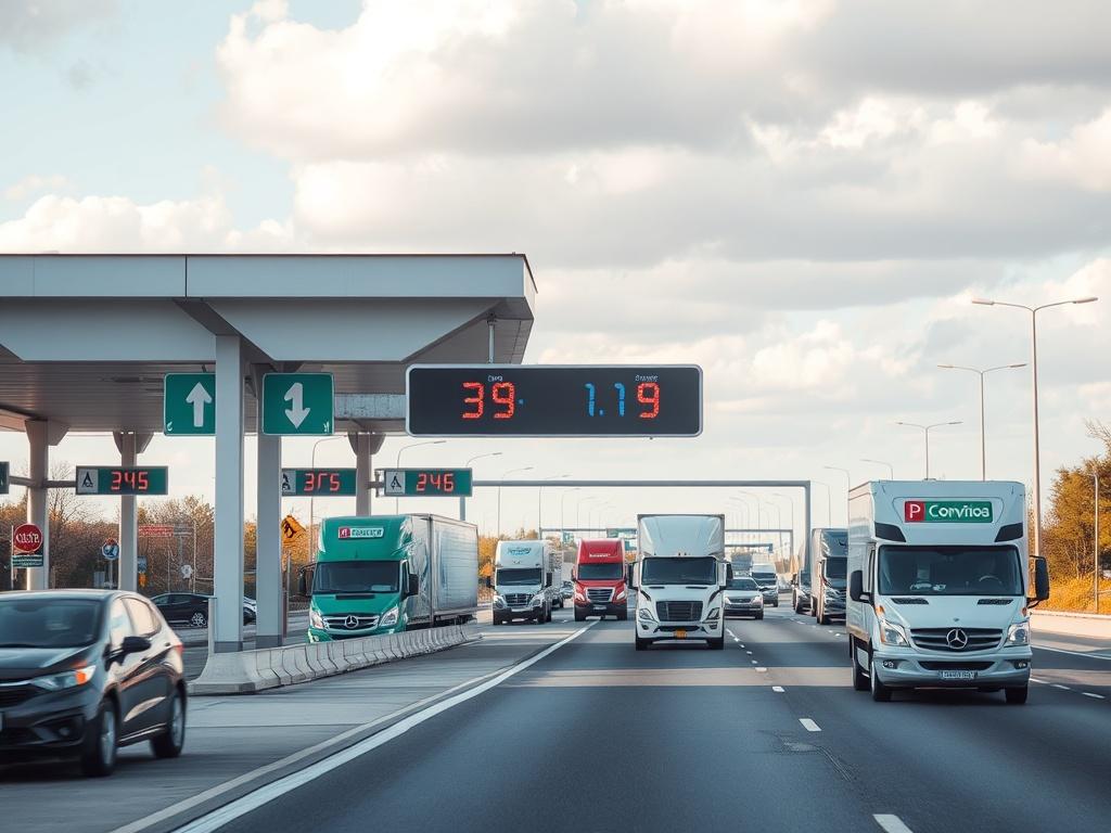 Nuevas tarifas de peajes en autopistas. Cómo evalúan las empresas de transporte estas subidas