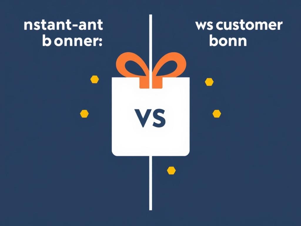 Sofortbonus vs. Neukundenbonus: Was bringt mehr?. Wie unterscheiden sich Nutzen und Bewertung praktisch?
