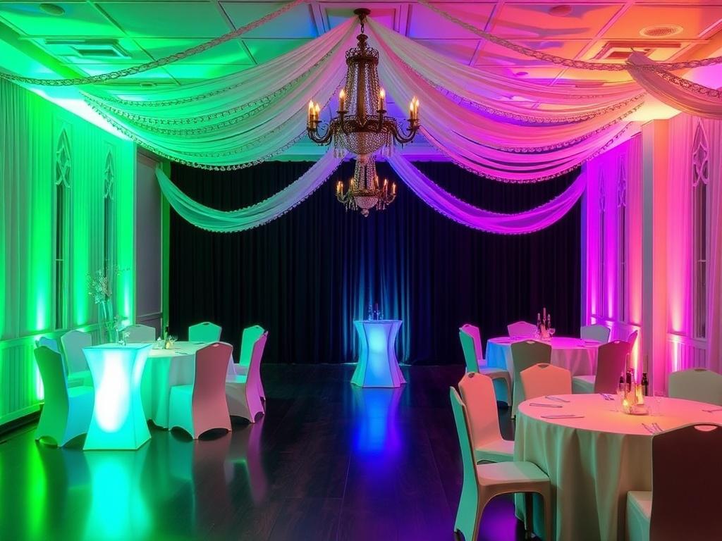 Tarifas de alquiler de salones para fiestas. Decoración y ambientación: cuánto cuesta dar personalidad al espacio