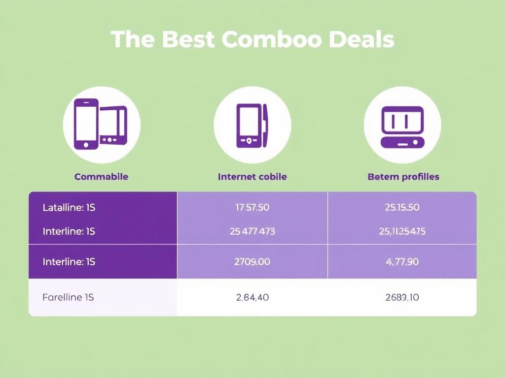 Handy + Internet + Festnetz: Die besten Kombi-Tarife. Kurzer Vergleichstisch: Drei typische Kombi-Profile