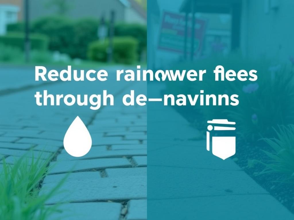 Regenwassergebühren senken durch Entsiegelung. Praktische Schritte für Eigentümer