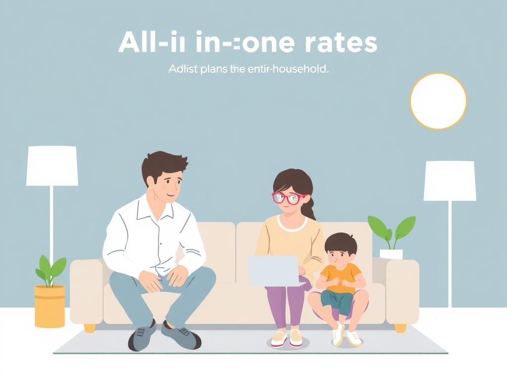 All-in-One-Tarife für den kompletten Haushalt. Technische und praktische Aspekte beim Einsatz