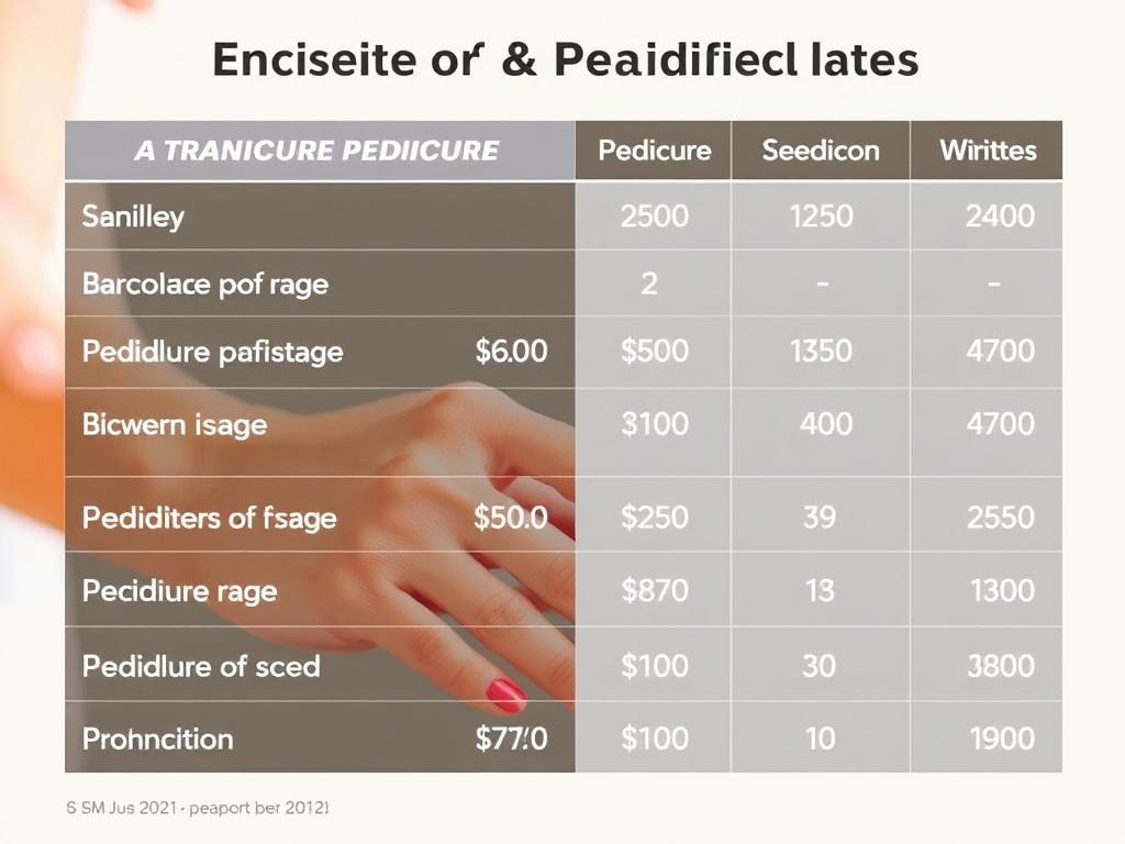 Tarifas de manicura y pedicura. Tendencias que impactan los precios Tarifas de manicura y pedicura. Tendencias que impactan los precios