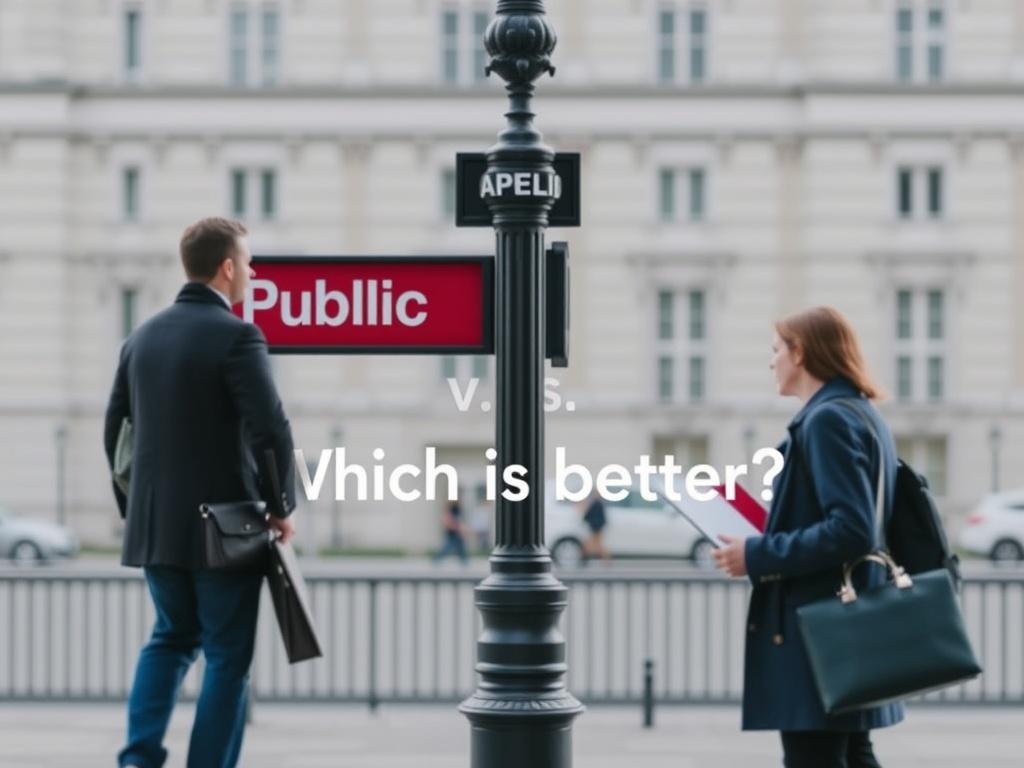 Öffentliche vs. private Tarife: Was ist besser?. Wie man Angebote systematisch vergleicht