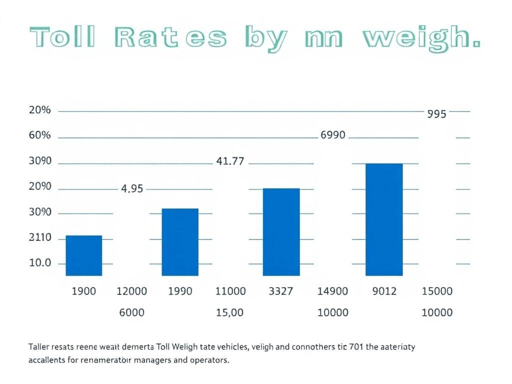 Tarifas de peaje por peso de vehículo. Recomendaciones para responsables y operadores