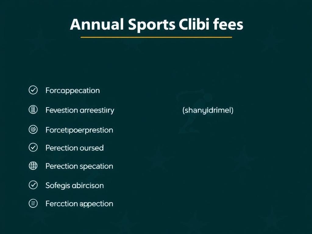 Tarifas de clubes deportivos anuales. Componentes habituales de una cuota anual Tarifas de clubes deportivos anuales. Componentes habituales de una cuota anual