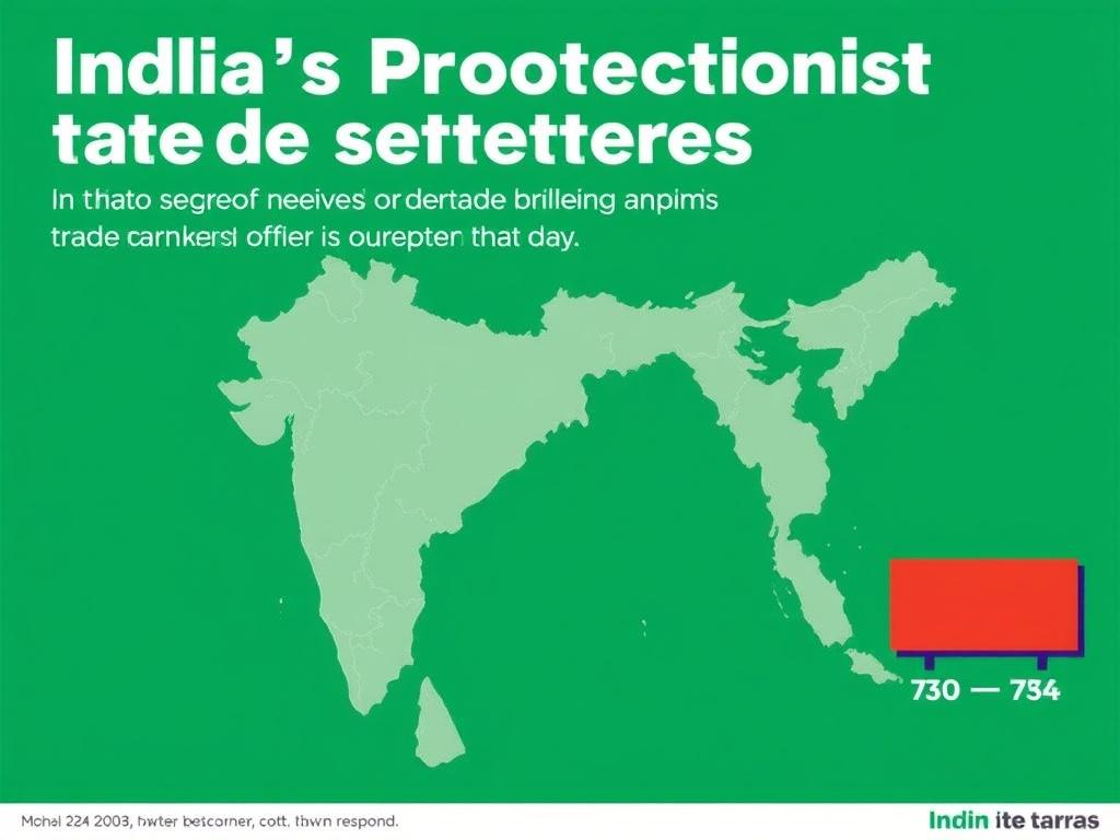     India's protectionist tariffs: Why they refuse to open markets. What trade partners see and how they respond