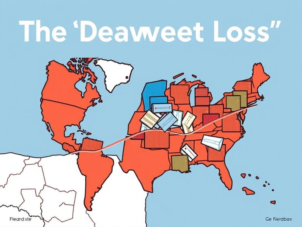    The "deadweight loss" of tariffs explained simply. Breaking down the deadweight loss