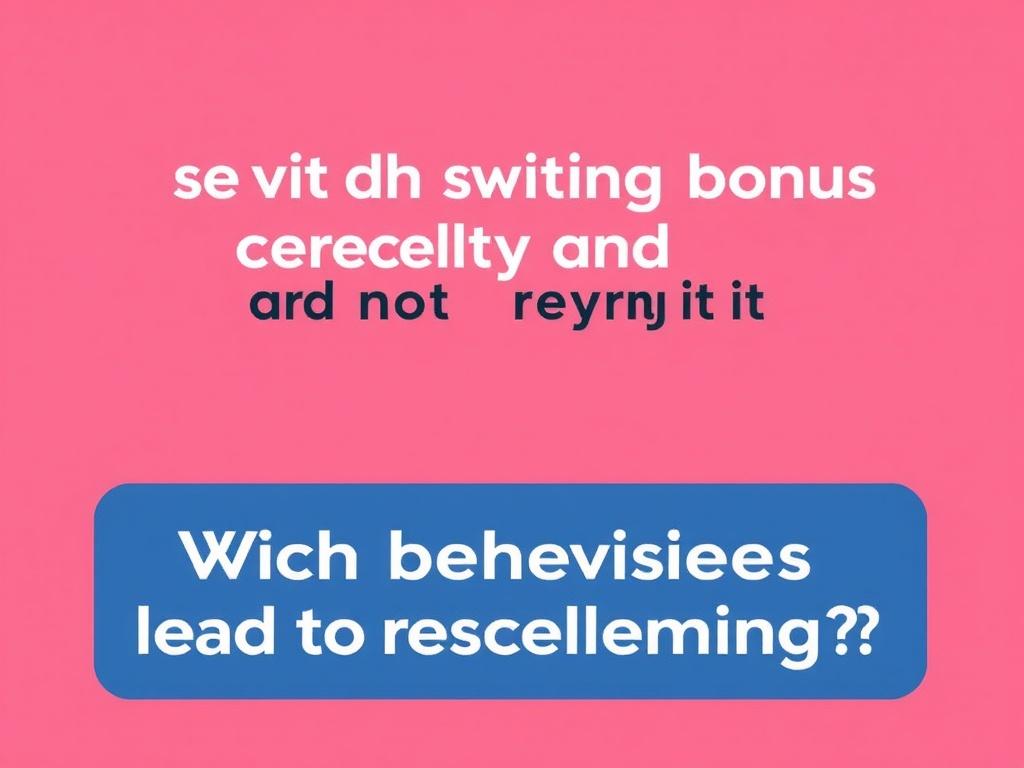 Wechselbonus richtig nutzen und nicht zurückzahlen. Welche Verhaltensweisen führen zu Rückforderungen?