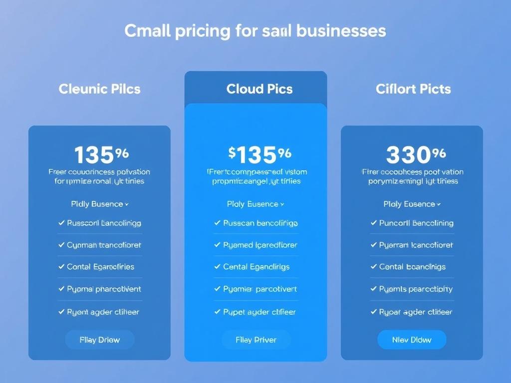 Cloud-Tarife für kleine Unternehmen. Typische Tarifstufen im Vergleich