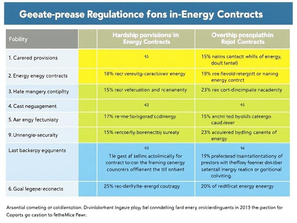 Härtefallregelungen bei Energieverträgen. Tabellarische Übersicht: Maßnahmen und Wirkung