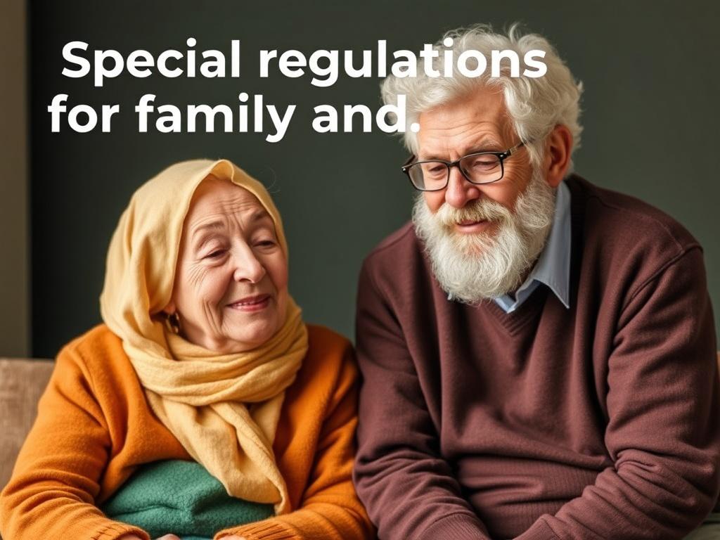 Sonderregelungen für Familien und Senioren. Überschneidungen und generationenübergreifende Lösungen