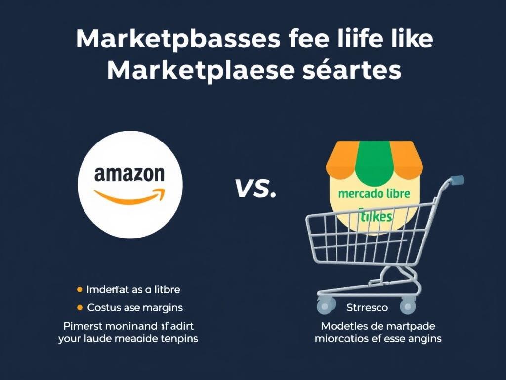 Tarifas de marketplaces como Amazon o Mercado Libre. Estrategias para minimizar costes y proteger el margen