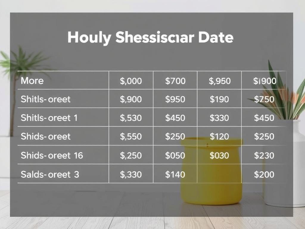 Tarifas de servicios de limpieza por horas. Descuentos por frecuencia y paquetes