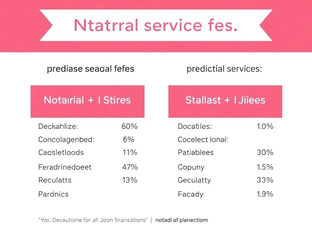 Tarifas de trámites notariales. Servicios especiales: herencias y negocios complejos Tarifas de trámites notariales. Servicios especiales: herencias y negocios complejos