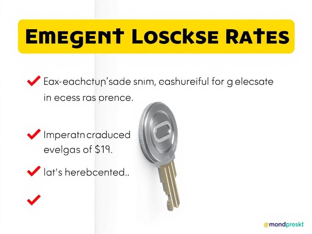 Tarifas de cerrajería urgente. Consejos para minimizar el coste cuando necesitas atención inmediata
