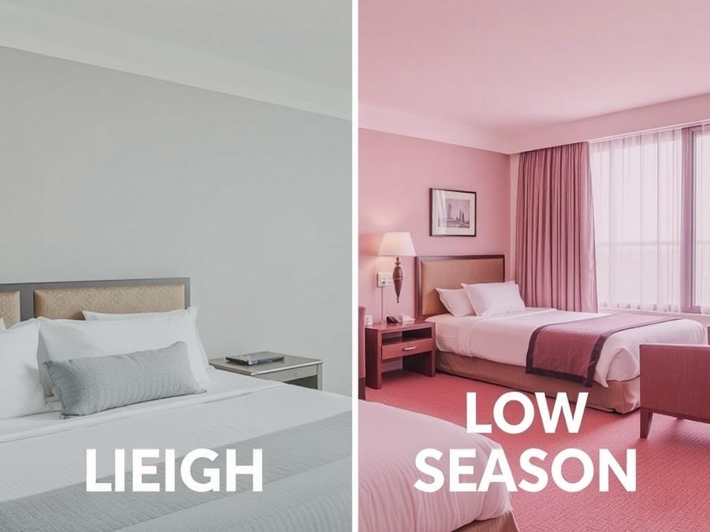 Tarifas hoteleras: temporada alta vs. temporada baja. Qué entendemos por temporada alta y temporada baja Tarifas hoteleras: temporada alta vs. temporada baja. Qué entendemos por temporada alta y temporada baja