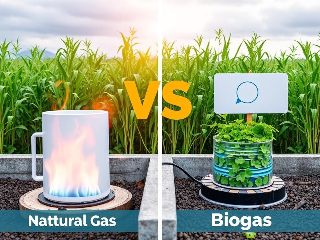 Erdgas vs. Biogas: Welcher Gastarif ist besser?. Vor- und Nachteile im Vergleich