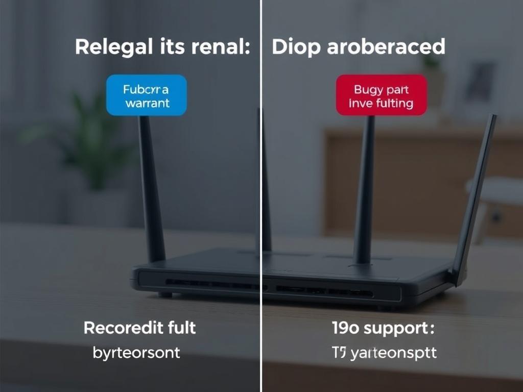 Router-Miete vs. Eigenkauf: Was lohnt sich?. Support, Garantie und Austausch