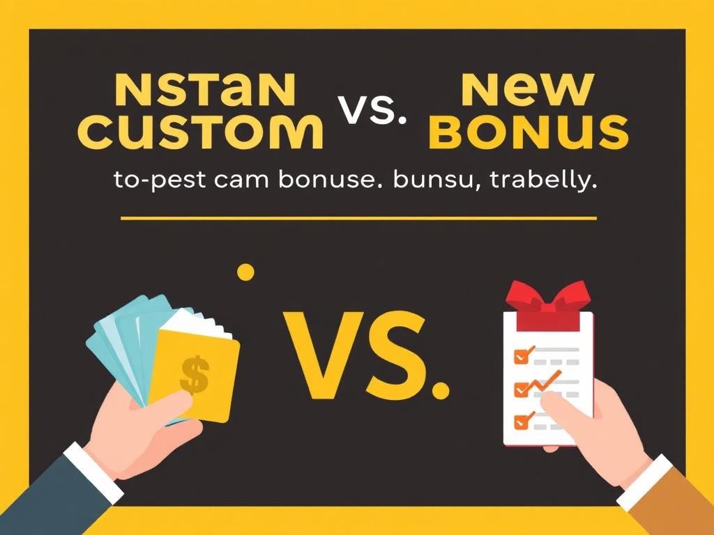 Sofortbonus vs. Neukundenbonus: Was bringt mehr?. Praktische Checkliste: Wie Sie Boni sinnvoll vergleichen