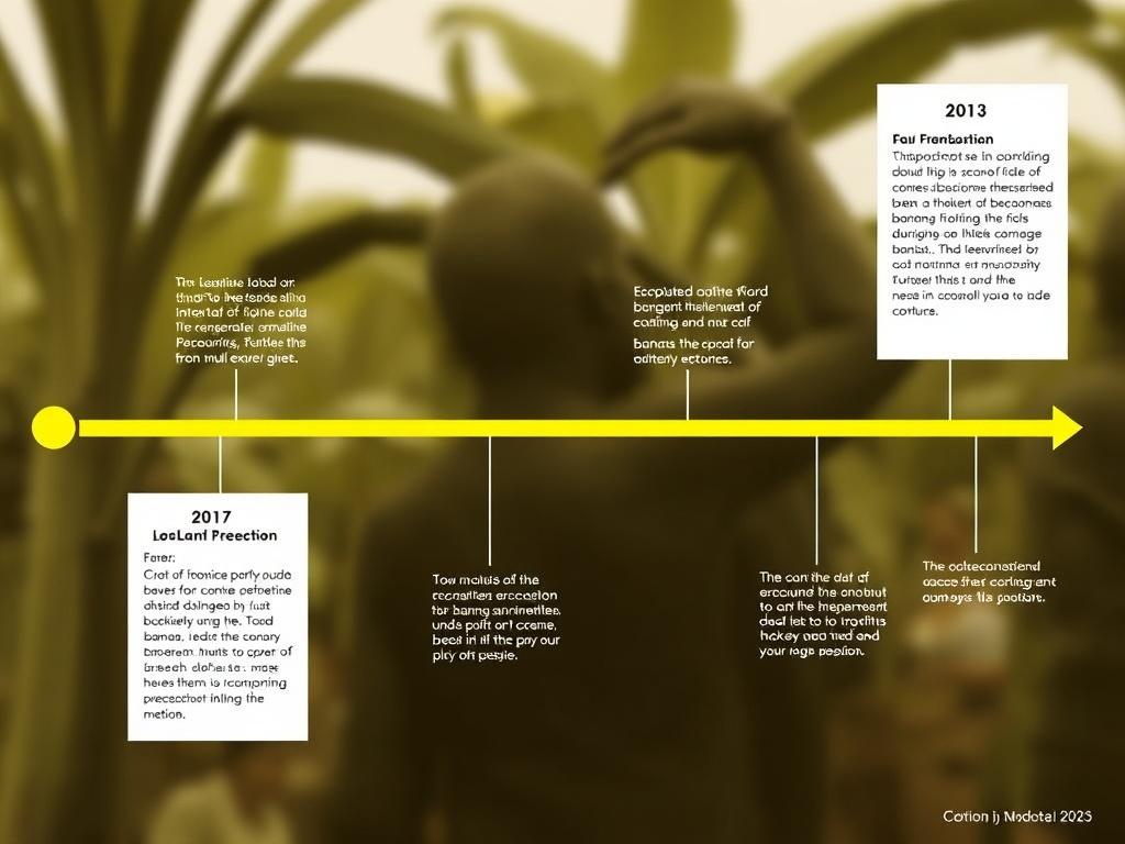     The Banana Wars: The EU vs. Latin America. Time line: key moments in the banana trade conflict